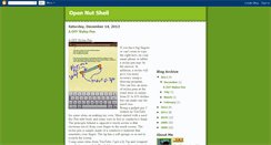 Desktop Screenshot of opennutshell.blogspot.com