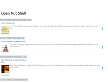 Tablet Screenshot of opennutshell.blogspot.com