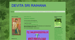 Desktop Screenshot of devitasriraihana.blogspot.com