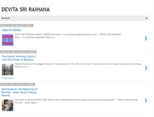 Tablet Screenshot of devitasriraihana.blogspot.com