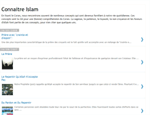 Tablet Screenshot of connaitreislam.blogspot.com