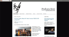 Desktop Screenshot of praharaseni.blogspot.com