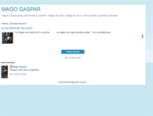 Tablet Screenshot of magogaspar.blogspot.com