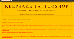 Desktop Screenshot of keepsaketattoo.blogspot.com