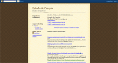 Desktop Screenshot of estadodocarajas.blogspot.com