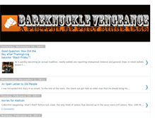 Tablet Screenshot of bareknucklevengeance.blogspot.com