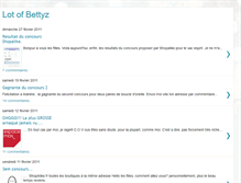 Tablet Screenshot of betty-z.blogspot.com