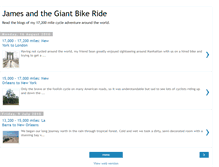 Tablet Screenshot of jamesgiantbikeride.blogspot.com