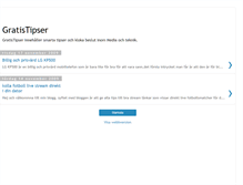 Tablet Screenshot of gratistipser.blogspot.com