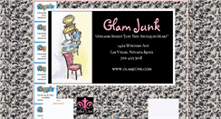 Desktop Screenshot of glamjunkgirl.blogspot.com