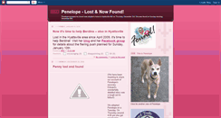 Desktop Screenshot of findpenelope.blogspot.com