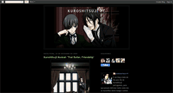 Desktop Screenshot of kuroshitsujipt.blogspot.com