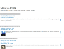 Tablet Screenshot of consejos-utilesya.blogspot.com