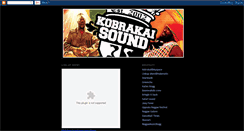 Desktop Screenshot of kobrakaisound.blogspot.com