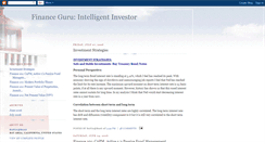 Desktop Screenshot of finance-guru.blogspot.com