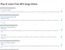 Tablet Screenshot of freemp3songslive.blogspot.com