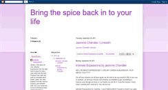 Desktop Screenshot of intimateexpressionsjasmine.blogspot.com