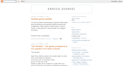 Desktop Screenshot of enricodionisi.blogspot.com