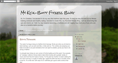 Desktop Screenshot of mykickbuttfitnessblog.blogspot.com