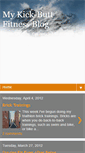 Mobile Screenshot of mykickbuttfitnessblog.blogspot.com