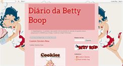 Desktop Screenshot of diariodabettyboop.blogspot.com