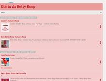 Tablet Screenshot of diariodabettyboop.blogspot.com