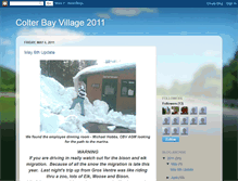 Tablet Screenshot of colterbayvillage2011.blogspot.com