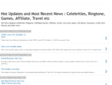 Tablet Screenshot of hot-news-updates.blogspot.com