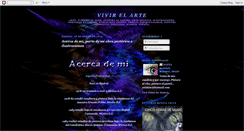 Desktop Screenshot of luzdearte.blogspot.com