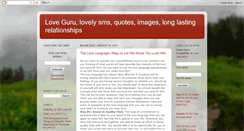 Desktop Screenshot of loveguru2011.blogspot.com