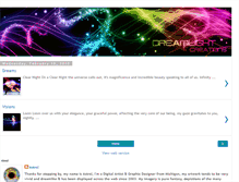 Tablet Screenshot of dreamlightcreations.blogspot.com