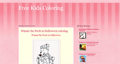 Desktop Screenshot of freekidscoloring.blogspot.com