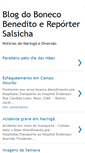 Mobile Screenshot of bonecobenedito.blogspot.com