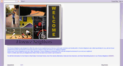 Desktop Screenshot of florenceneighbors.blogspot.com