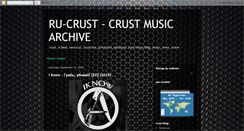 Desktop Screenshot of genesisofcrust.blogspot.com