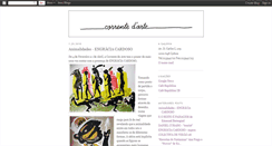 Desktop Screenshot of correntedarte.blogspot.com