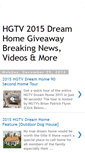 Mobile Screenshot of hgtv-dream-home-giveaway.blogspot.com