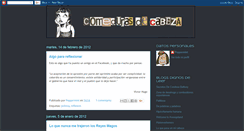 Desktop Screenshot of comedurasdecabeza.blogspot.com