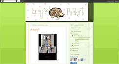 Desktop Screenshot of lucys-pocket.blogspot.com