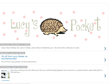 Tablet Screenshot of lucys-pocket.blogspot.com