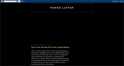 Desktop Screenshot of powerlaptoploan.blogspot.com