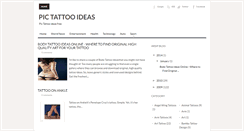 Desktop Screenshot of pictattooideas.blogspot.com