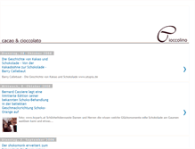 Tablet Screenshot of cioccolino.blogspot.com