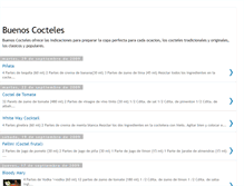 Tablet Screenshot of buenoscocteles.blogspot.com