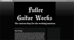 Desktop Screenshot of fullerguitarworks.blogspot.com