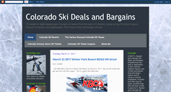 Desktop Screenshot of coloradoskideals.blogspot.com