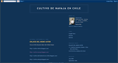 Desktop Screenshot of cultivo-navaja.blogspot.com