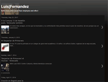 Tablet Screenshot of luisfernandez14.blogspot.com