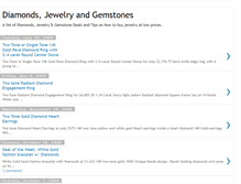 Tablet Screenshot of diamonds-jewelry-gems.blogspot.com