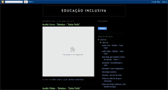 Desktop Screenshot of ensinclusivo.blogspot.com